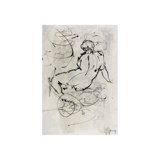Contour Figure II Painting by Altamura Stefano
