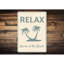 Panneau en aluminium Relax Beach-391293500