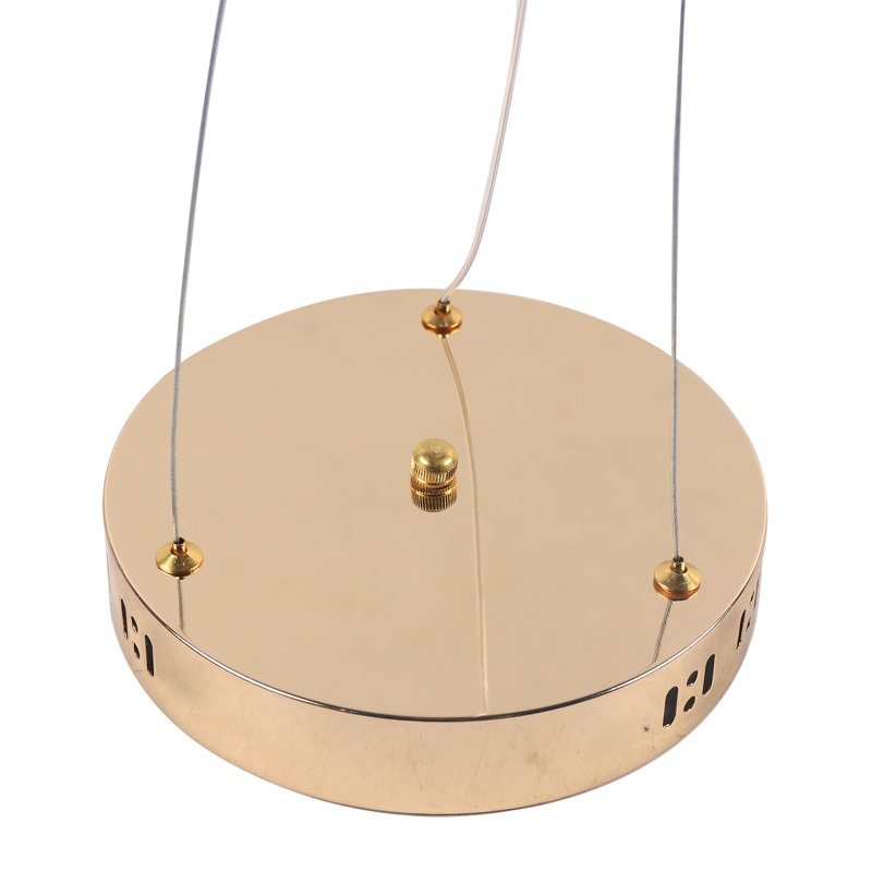 Luminaire suspendu moderne avec télécommande