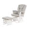 Fauteuil oscillant avec repose-pieds Maelys-516892203