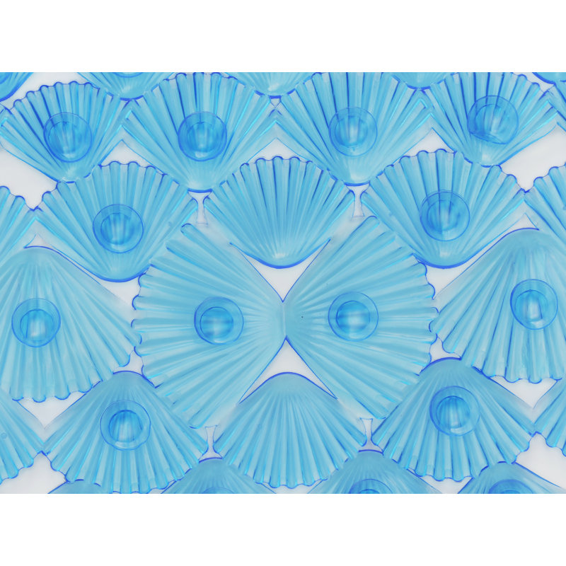 Tapis de douche antidérapant Tabiauea, Bleu