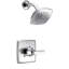 Ensemble de robinet de douche de baignoire à fonction unique Ashlyn 14, ensemble de garniture de valve de douche-77471062