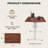 Adjustable Standing Desk, Whole-Piece Desktop-1698519402-1704026232