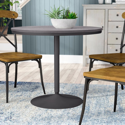 Chambord Round Metal Base Dining Table