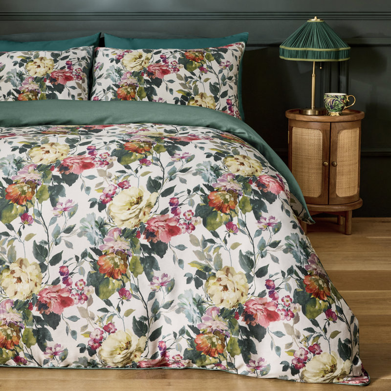 Bloom Bedding, King Duvet Cover + 2 Standard Pillowcases