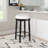 26" Counter Height 360° Swivel Wooden Upholstered Bar Stools For Kitchen, Dining, And Living Room(Set Of 2)-1285679692-1285679695
