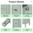 24'' freestanding vanity with a drop-front drawer, two standard drawers, and adjustable shelves-2112864198-2112864200