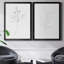 Botanical Gesture V - Ensemble de 2 reproductions de cadres photo sur toile-61455372-61455375