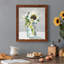 Tournesol I - peinture sur toile encadrée-529549809-529549801
