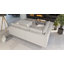 Corner Sofa And Footstool with Wooden Legs In Scandinavian Style Knutsford-58350953-58350958