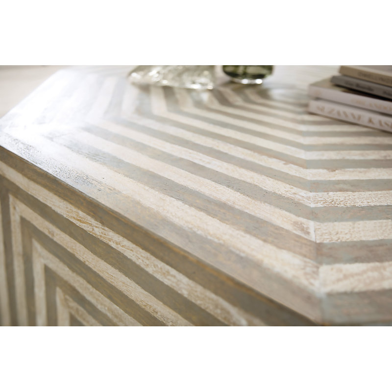 Chiseling Solid Wood Cocktail Table