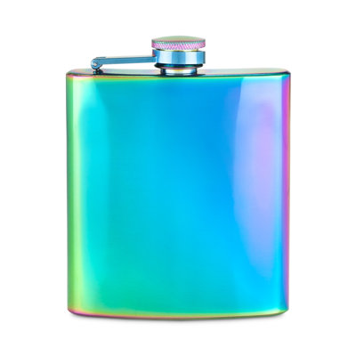 Fiole irisée en acier inoxydable Mirage