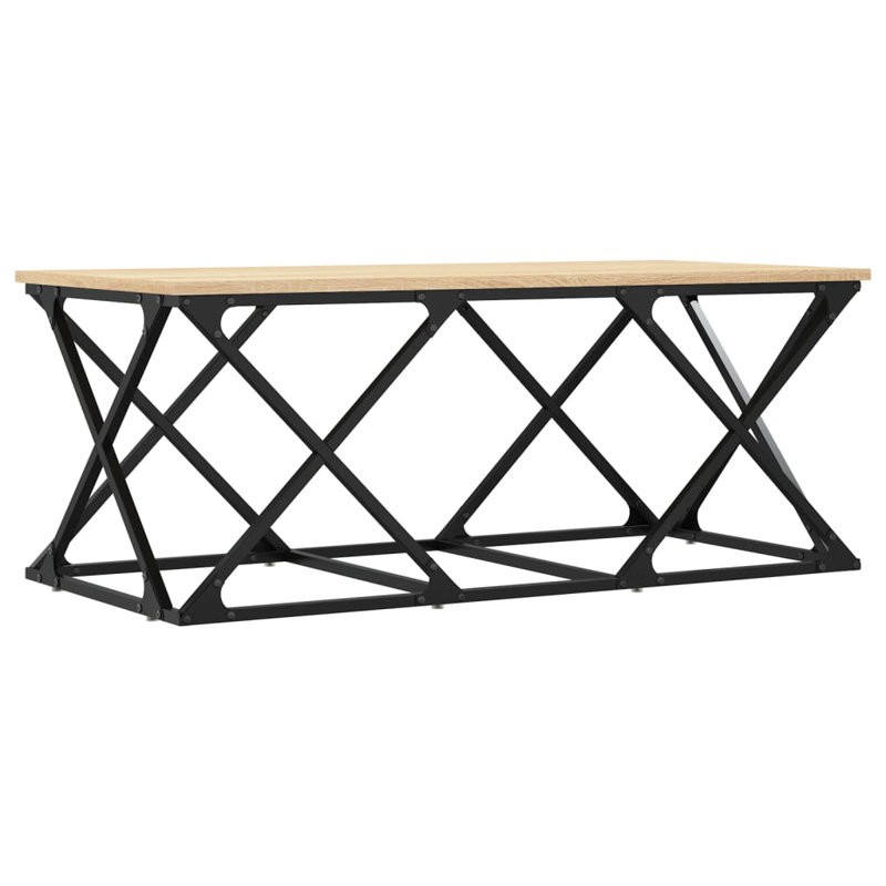 Armida Trestle Coffee Table, Sonoma Oak