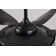 52-Inch Modern Black Ceiling Fan With Light And Remote Control (Bulb Not Included)