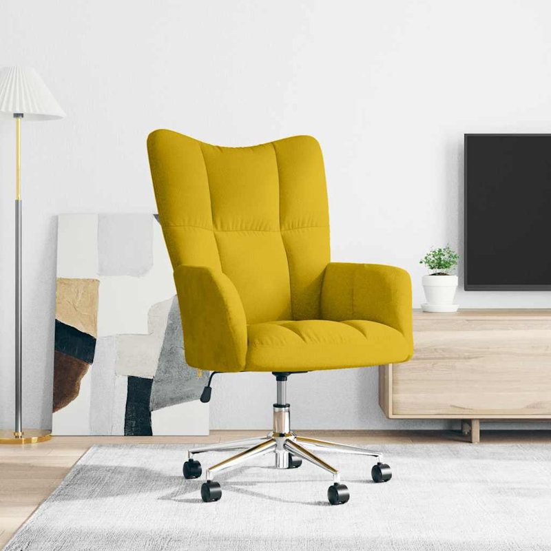 Moenkopi Task Chair, Mustard Yellow Polyester