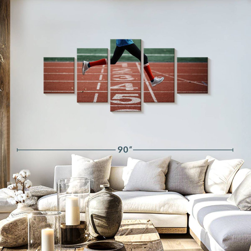 Athlétisme, H 30 po x l 68 po