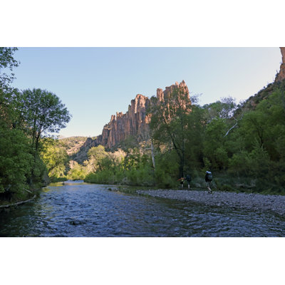 Hargraves Gila River by Ca2hill - Wrapped Canvas Print