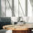 Carved Ceramic Outdoor Planter on Stand for Indoor Home Decor - Modern Flower Pot Tabletop Accent Planter for Living Room or Office-1166807721-1110457960