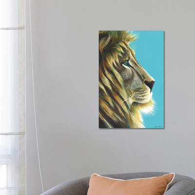 Lion King 1 Piece Wrapped Canvas Painting