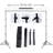 Adjustable Background Support Stand Photo Photography Video Backdrop Lighting Kit