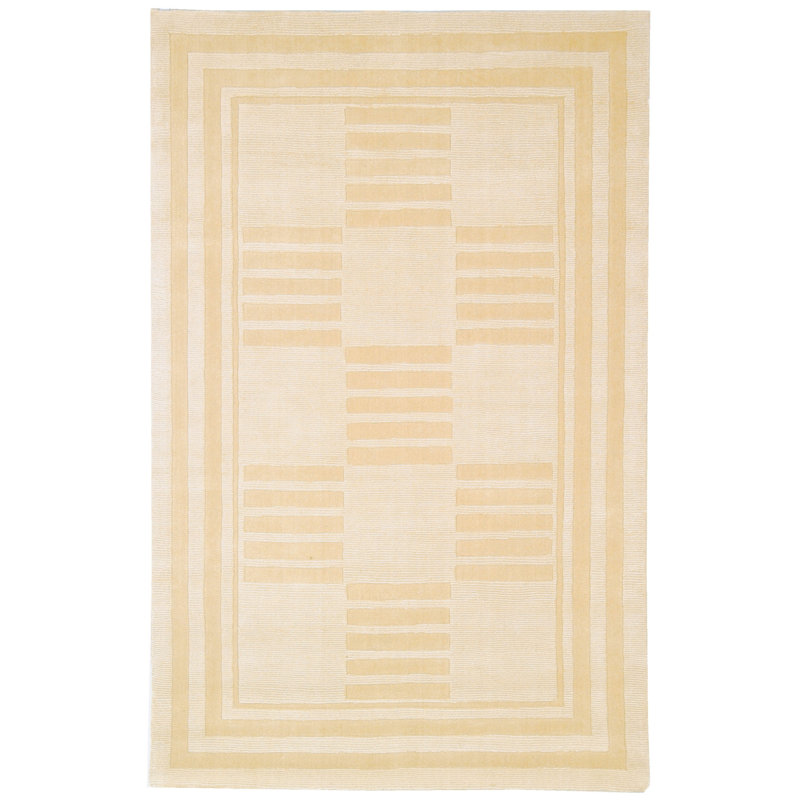 Raulston Hand Loomed Wool Geometric Rug, Runner 2'6" x 12'