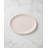 Lenox French Perle Scallop Blush Oval Serving Platter