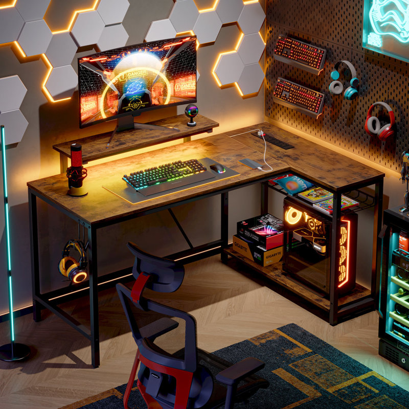 Adran Modular Iron Computer Desk