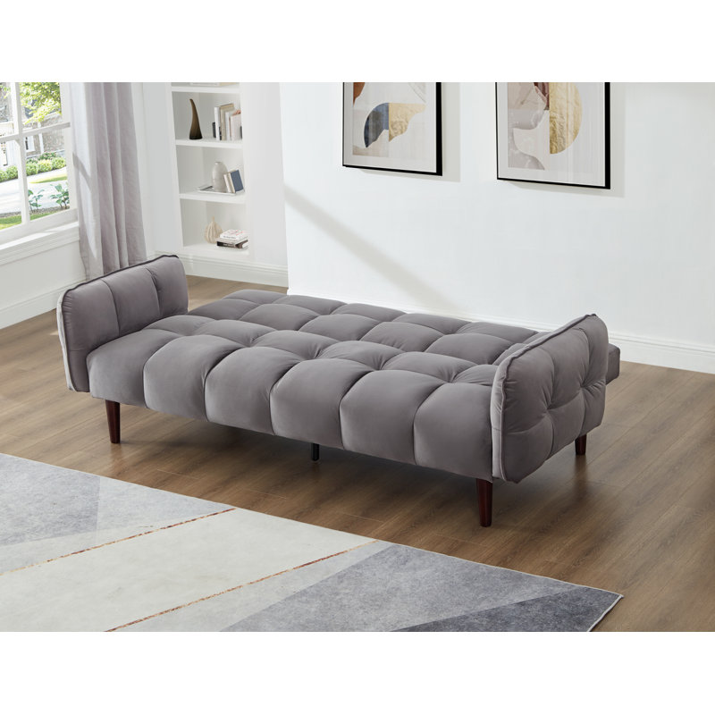 80 po Velours doux touffeté Klick Klack, Velours gris foncé