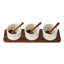 Polka Dot 7-Piece Condiment Set