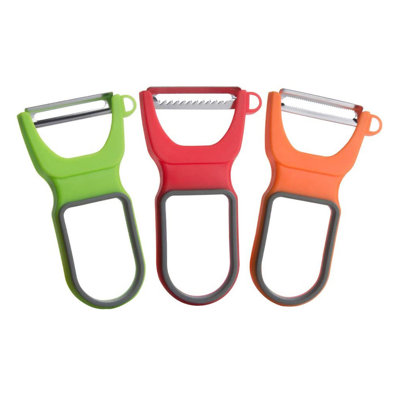 Sports sheath 3PC Multifunctional Stainless Steel Peeler Knife Fruit Melon Planer Kitchen Tool Set