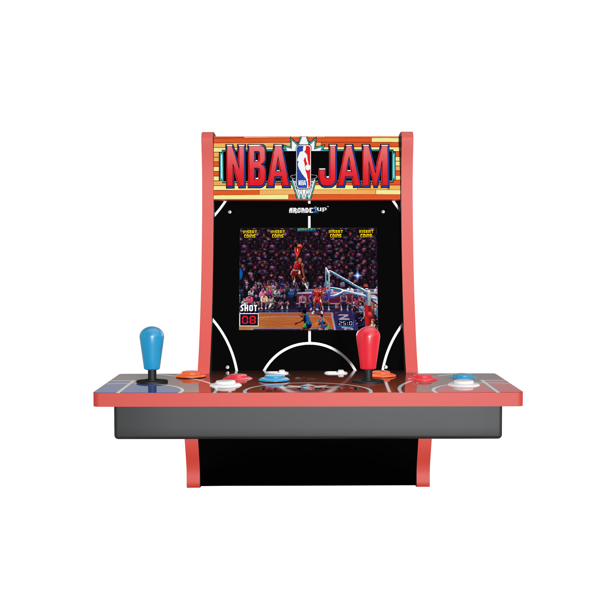 Arcade 1Up Arcade1Up NBA Jam Tabletop Arcade Machine and Reviews Wayfair