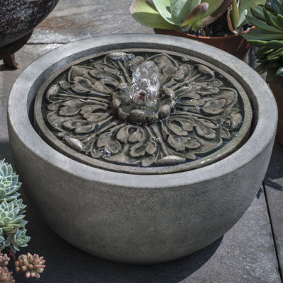 Medallion Birdbath Fountain