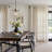 Linen Blend Extra Wide Curtain for Living Room, Rustic Farmhouse Light Filtering Room Divider, Single Panel for Bedroom Windows-475310424-475310421-500191454