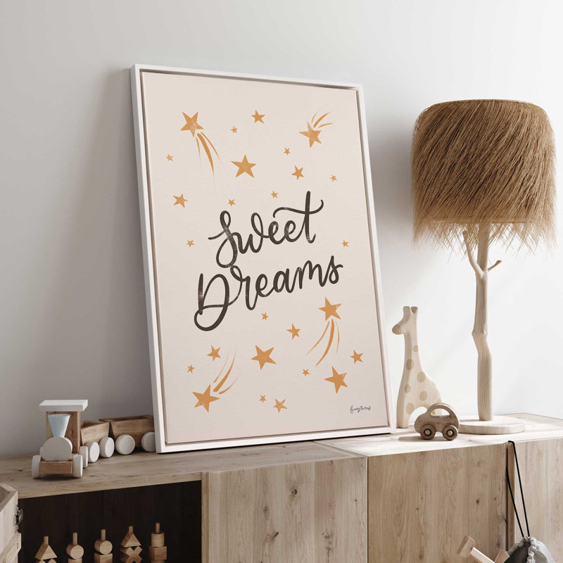 Cosmic Dreamer, reproduction sur toile, Cadre flottant blanc opaque, H 48,75 po x l 32,75 po