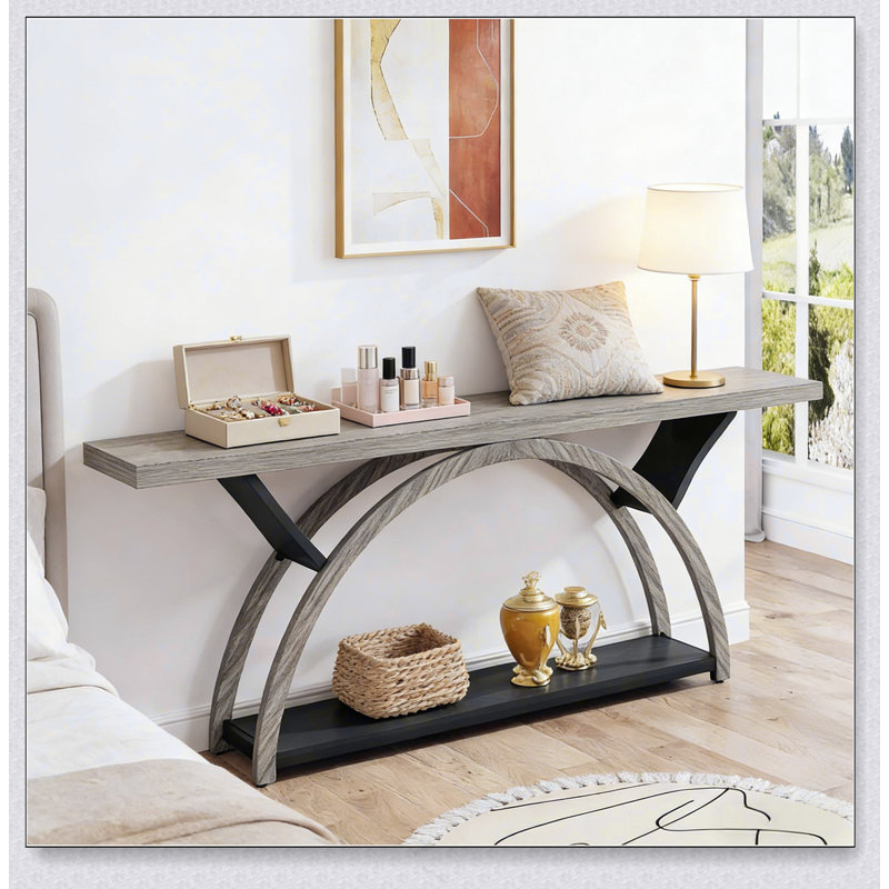 2-Tier Side Table,Entryway Table,Console Table