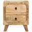 Bedside Cabinet 2 Pcs 40X32x46 Cm Solid Wood-1997869157