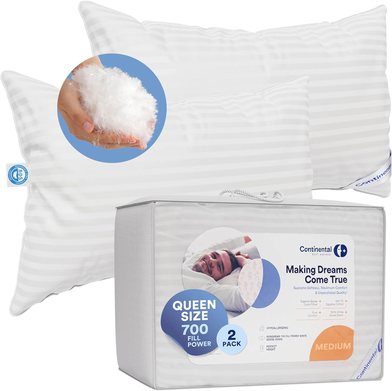 20 x 2024 30 queen pillows