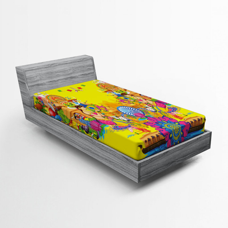 Microfiber Fitted Sheet, Twin Fitted Sheet