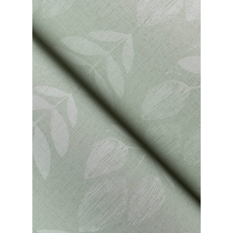 Papier peint guirlande tulipe, Bleu clair