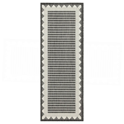 Anthracite Indoor/Outdoor Area Rug