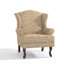 Upholstered Cotton Armchair-971768960