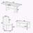 Dikachi 76inch 6-Piece Extendable Dining Table Set-109008167-109008166-109008165