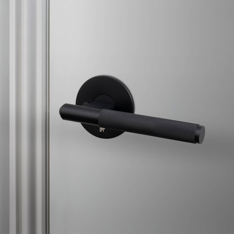Privacy (Bed & Bath) Door Lever, Welders Black