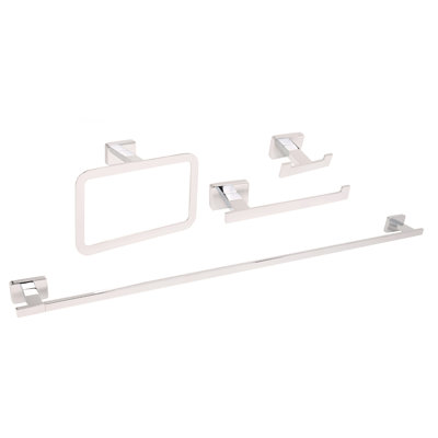 4 - Piece Bathroom Hardware Set