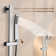 SlideLux Complete Rainfall Shower System with Rough in-Valve and Slide Bar