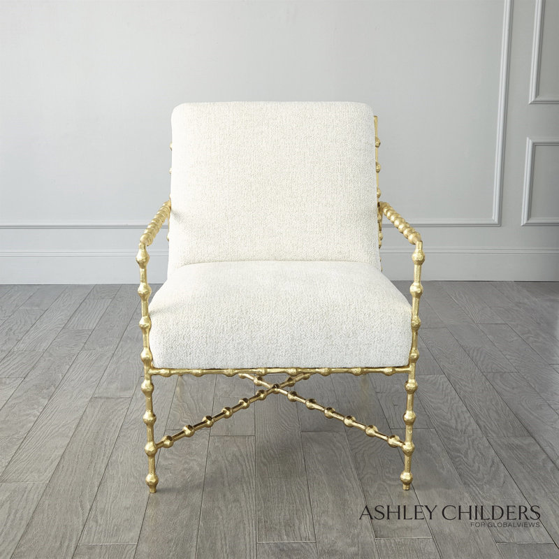 Elder Lounge Chair-Gold Leaf-Avoletta