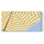 Parasol Beach Stripes II - Toile tendue avec châssis - Prêt à accrocher-778062156
