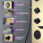 56.93" Shower Panel System with Rainfall Shower Head - All-in-One Fixed Shower Panel with Adjustable Jets-93249634