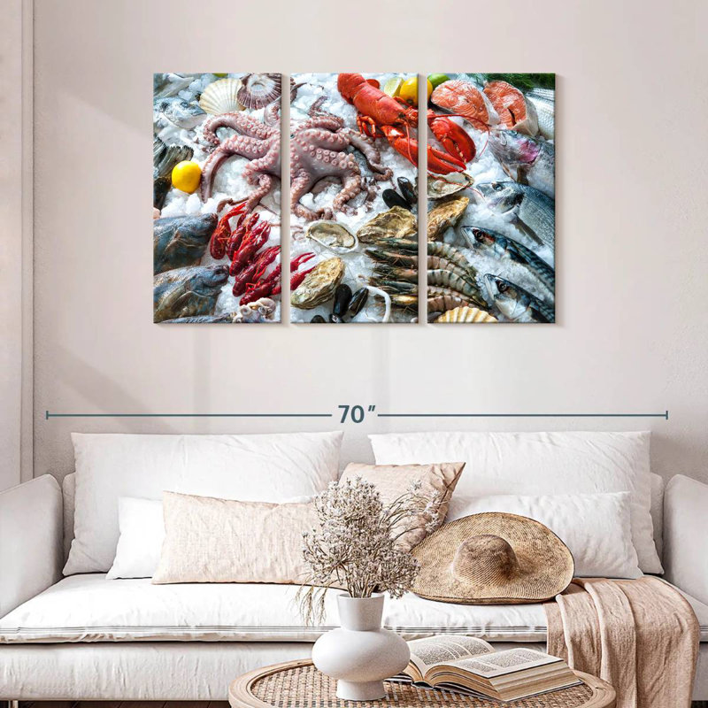 Fresh Seafood Platter, 28" H x 45" W