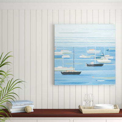 Summer Regatta II 1 Piece Wrapped Canvas Painting